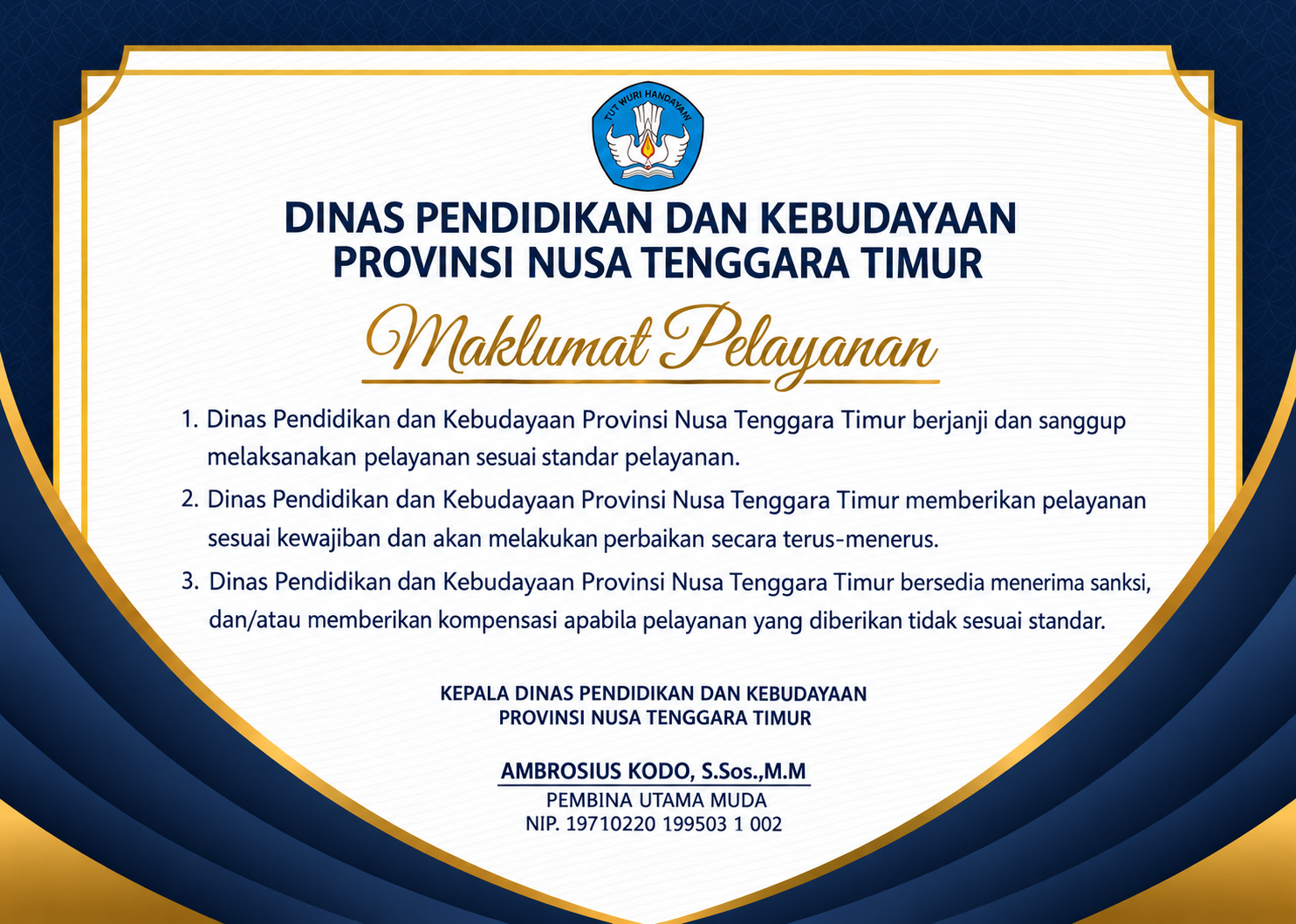 Maklumat Pelayanan